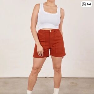 Big Bud Press Terracotta Work Shorts XL